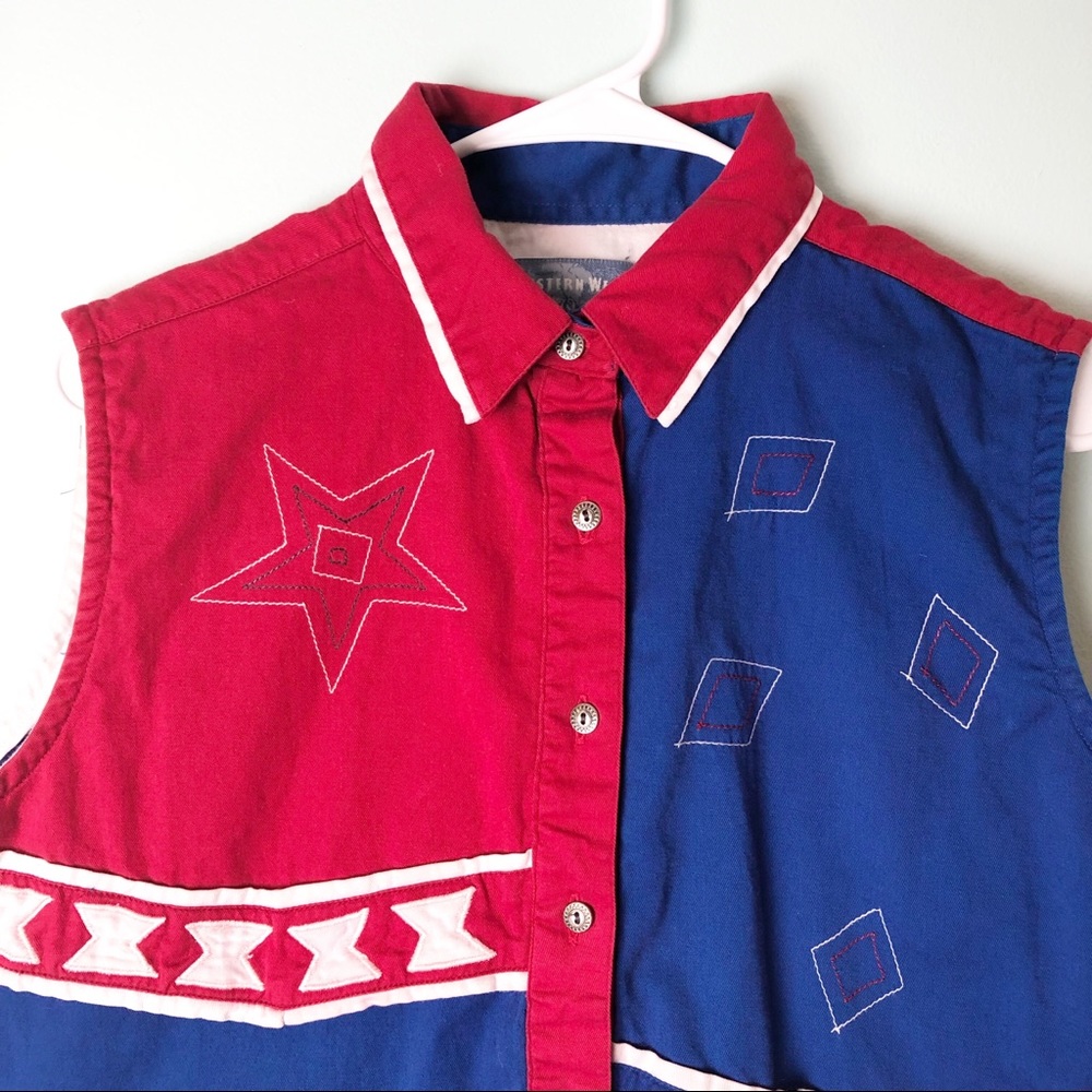 Vintage Western Wear Wrangler top - Picture 2 of 6